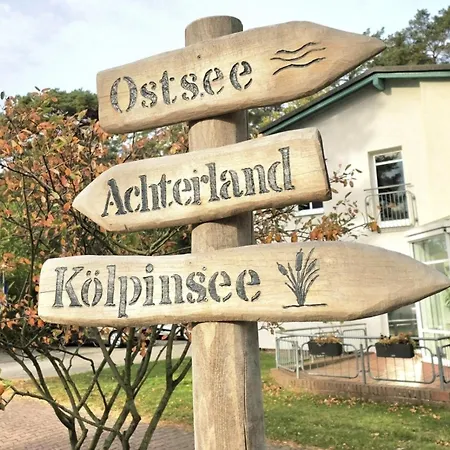 NEU Apartmenthaus-Usedom Familie Stopp Kajüte 8 -Balkon-strandnah Kolpinsee